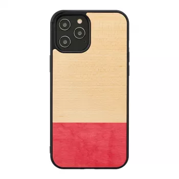 man and wood -puhelinkotelo iPhone 12 Pro Max — miss match musta