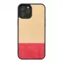 man and wood -puhelinkotelo iPhone 12 Pro Max — miss match musta
