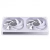JONSBO ZB-240W 2x120mm ARGB PWM -kotelotuulettimet – valkoinen