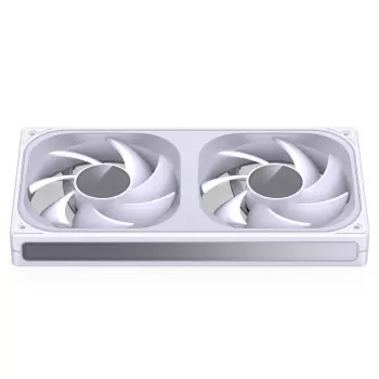 JONSBO ZB-240W 2x120mm ARGB PWM -kotelotuulettimet – valkoinen