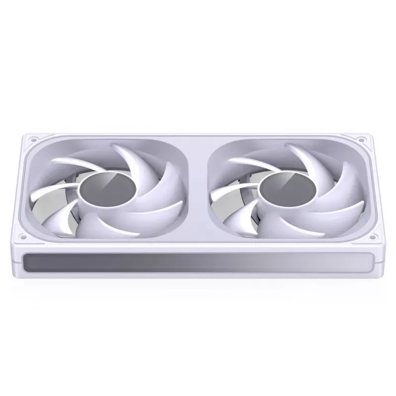 JONSBO ZB-240W 2x120mm ARGB PWM -kotelotuulettimet – valkoinen