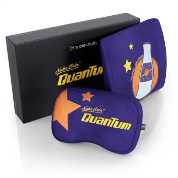 Niskatyyny/lanneristityyny noblechairs Fallout Nuka-Cola Quantum violetti 2 kpl
