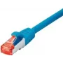 Tecline 715003B Ethernet-patch-kaapeli sininen