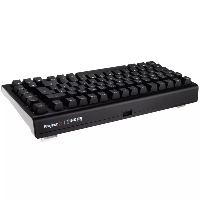 Ducky Tinker 75 -näppäimistö, peli, USB, saksa, musta