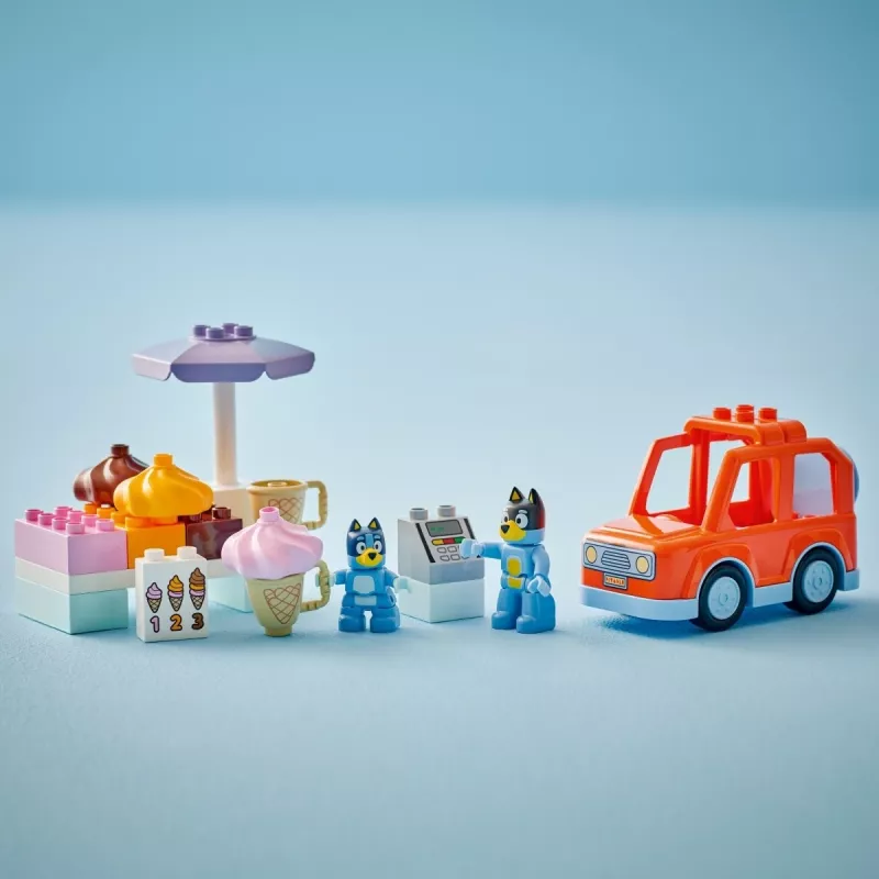LEGO BLUEY 10458 Jäätelöretki Blueyn kanssa