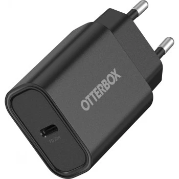 Seinänturi OTTERBOX 20W USB-C USB Power Delivery, musta (78-81338)