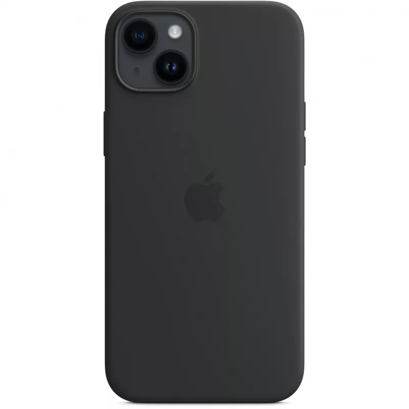 Apple iPhone 14 Plus silikonikotelo MagSafe-yhteensopiva – Midnight