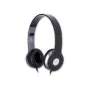 Headset Rebeltec City yleiskuulokkeet mikrofonilla musta RBLSLU00020