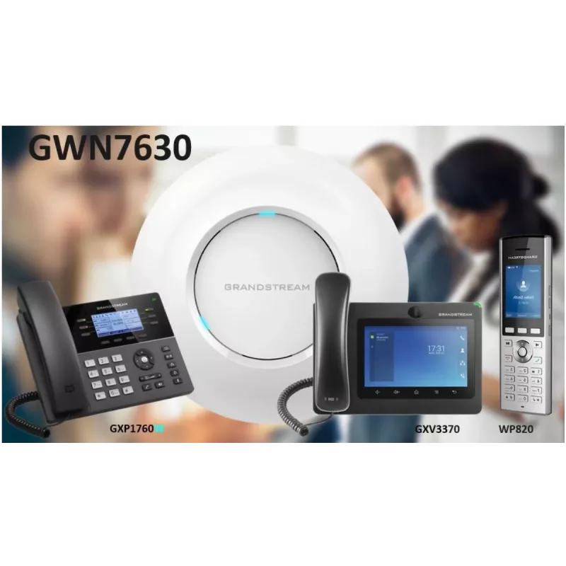 Grandstream Networks GWN7660 langaton tukiasema 1770 Mbit/s valkoinen Power over Ethernet (PoE)