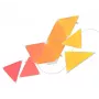 Nanoleaf NL47-0002TW-9PK kolmionmuotoiset LED-paneelivalaisimet — sarja 9 RGB-seinäpaneelia, verkkovirta, valkoinen