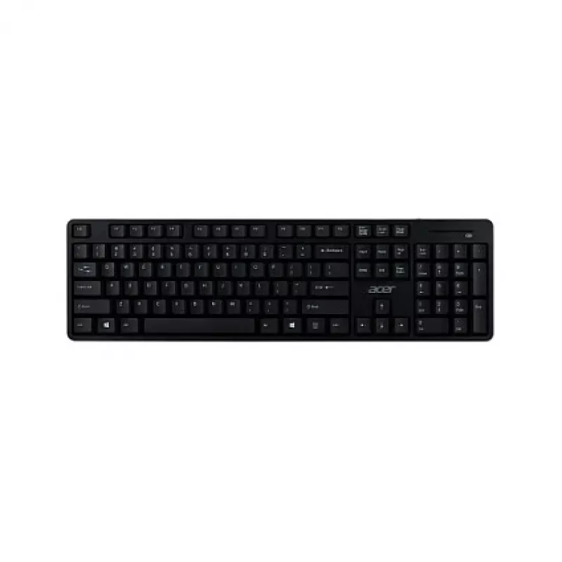 Langaton näppäimistö-hiiri-sarja Acer Combo 100 — RF Wireless, täysikokoinen QWERTZ saksa, musta