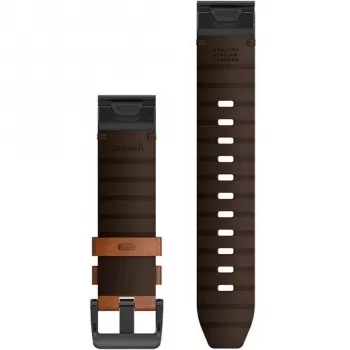 Ranneke Garmin QuickFit 22 ruskea nahka