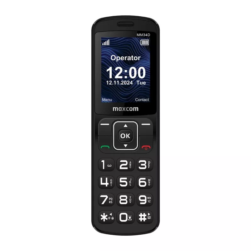 Matkapuhelin MAXCOM MM34D 4G, 6,0 inch näyttö