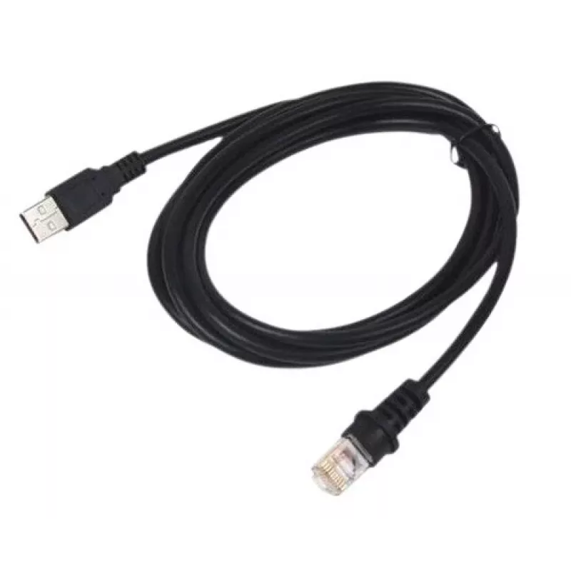 USB-kaapeli Datalogic 90A052187 Type-A Power Over Terminal, kierretty, 5 m pituus