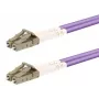 Kuitukaapeli LOGON AL5LCLC07I/4I OM4 7 m LC–LC duplex violetti