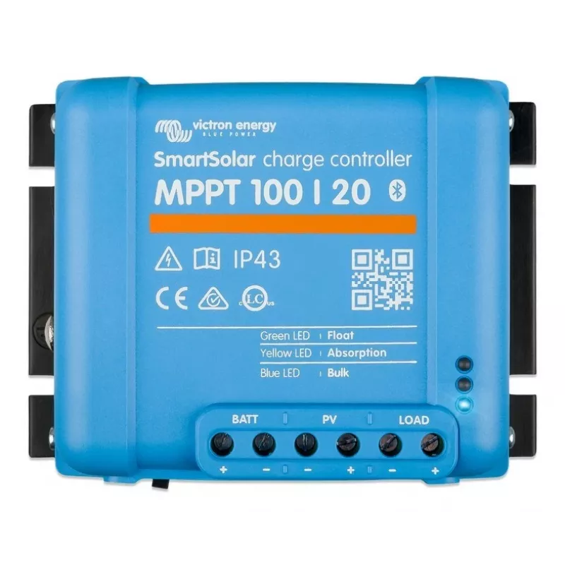 Aurinkolataussäädin Victron SmartSolar MPPT 100/20 48V 20A