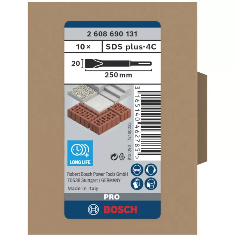 Bosch 2 608 690 131 pora lattaistalttapora 10 kpl