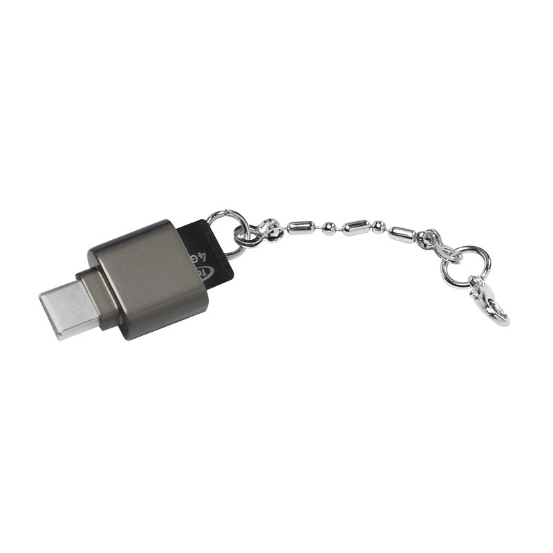 USB-C - microSD-kortinlukija avaimenperänä
