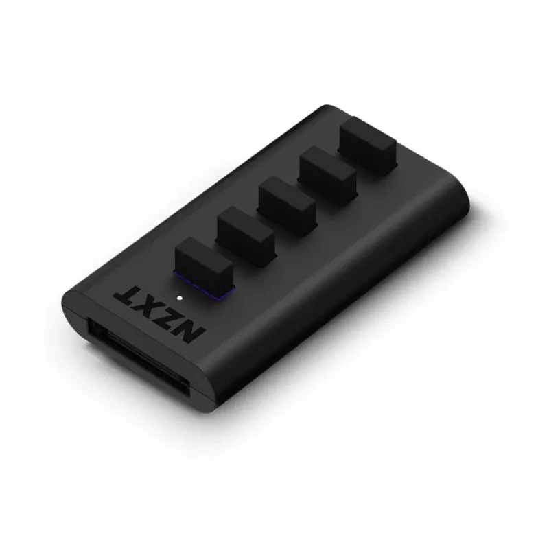 NZXT sisäinen USB 2.0 -laajennuskeskitin Gen 3 - musta