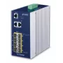 Hallittava verkkokytkin PLANET IGS-10080MFT — 2 x Gigabit RJ-45, 8 x SFP, 12–48V DC, hallittava, IP30