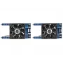 Tuuletinsarja HP Enterprise HPE ProLiant DL36X — tuuletinyksikkö, 254×381×104,9 mm, sininen/musta