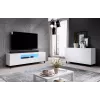 Cama Sideboard 2D REJA valkoinen kiiltävä/valkoinen kiiltävä