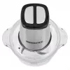 Sähköinen silppuri HEINRICH'S HMZ 8850, 500 W, 2 L kulho, 4 terää, teknopolymeeri, hopea