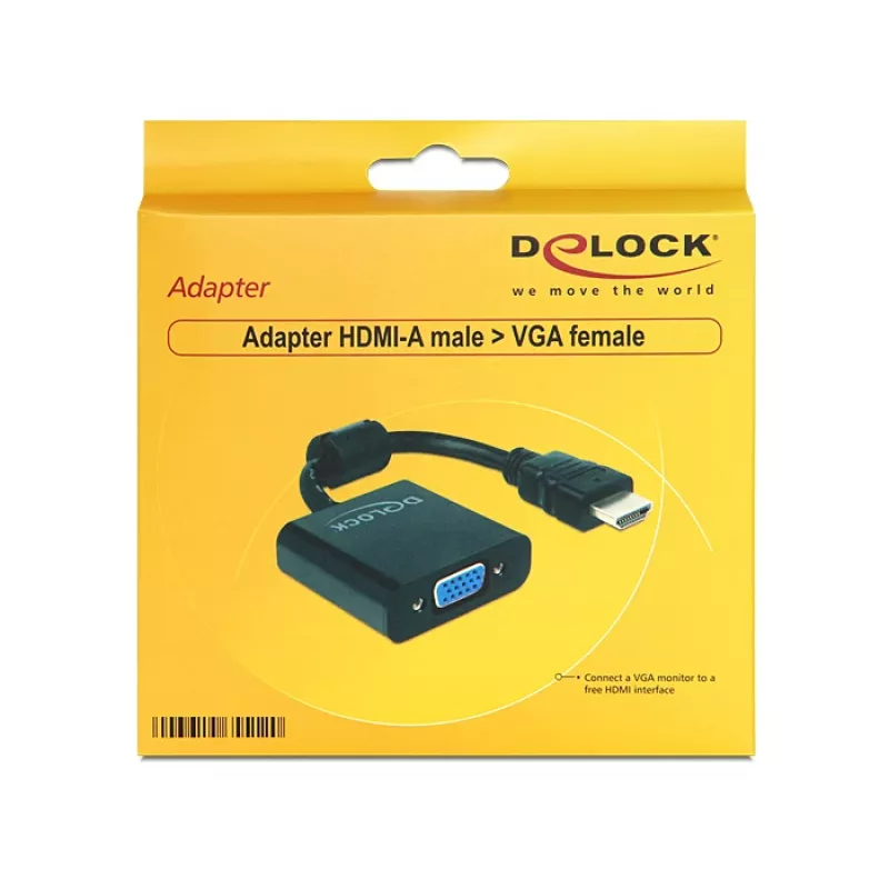 Videokaapelisovitin DeLOCK 65512