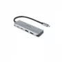 USB Type-C -keskitin DICOTA D32061 10000 Mbit/s hopea