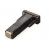 DIGITUS USB 2.0 -sarjaporttisovitin DSUB 9M sis. USB-A-kaapeli 80 cm FTDI-piirisarja USB 2.0 - RS232 (FT232RL)