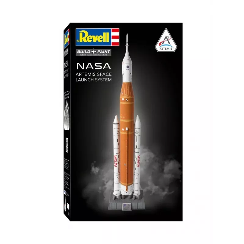 Muovipienoismalli Artemis Space Launch System