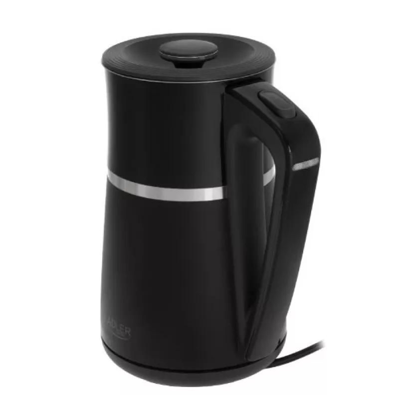 Sähköinen vedenkeitin Adler 1,7l 2200W musta