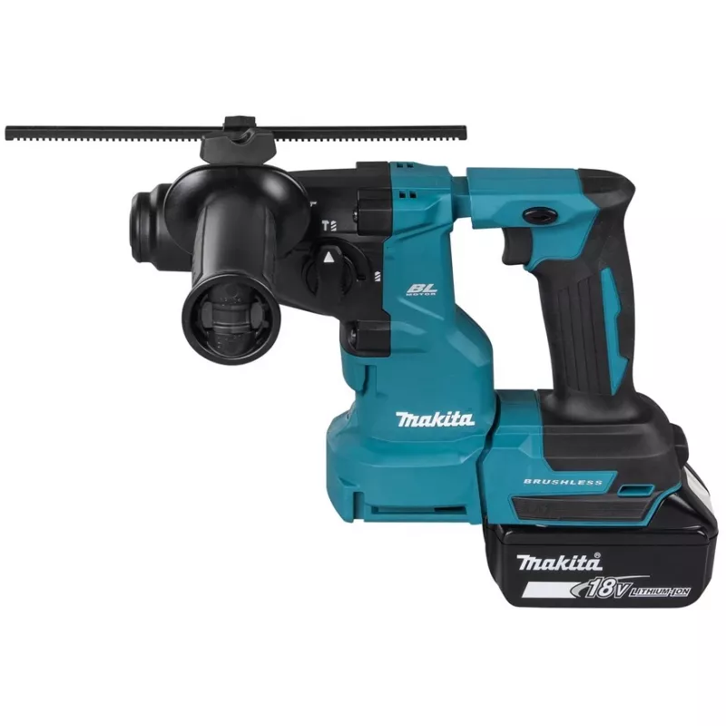 Makita DHR183RTWJ 18 V akkukäyttöinen yhdistelmävasara, setti