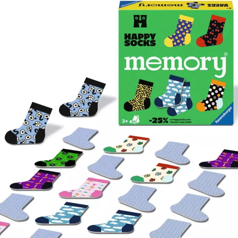memory Happy Socks, muistipeli