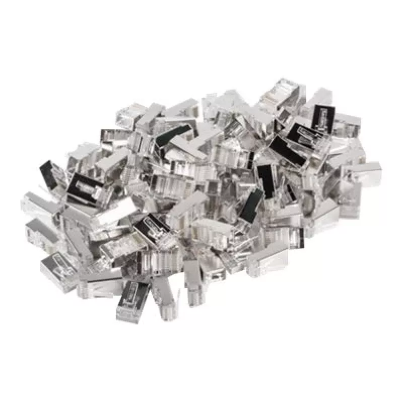 Lanberg PLS-5000 johdinliitin RJ-45 ruostumaton teräs - läpinäkyvä (PLS-5000)