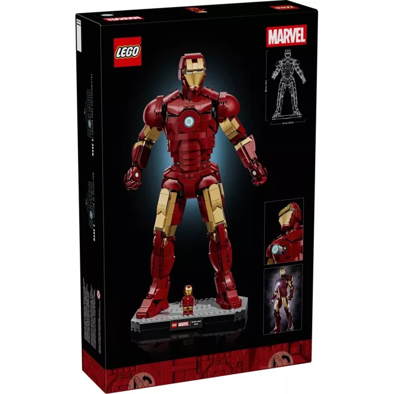 LEGO MARVEL 76344 Iron Man Mark 3 — Collectors' Edition