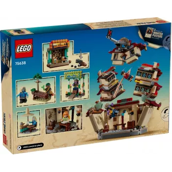 LEGO-sarja One Piece Arlong Park 75638 – 926 osaa, 5 minihahmoa, suositus 9+ vuotta, yksityiskohtainen näkymä