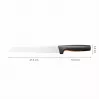 Fiskars 1057538 keittiöveitsi ruostumaton teräs 1 kpl leipäveitsi