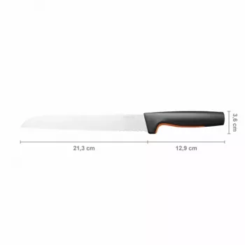 Fiskars 1057538 keittiöveitsi ruostumaton teräs 1 kpl leipäveitsi