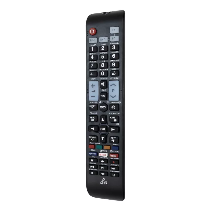 Kaukosäädin SBOX RC-01400 – yleiskorvaava televisioille, digibokseille ja DVD-soittimille