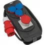 Brennenstuhl 1151600010 - Standard - muovi - musta - sininen - punainen - 4 AC-lähtöä - 2 m - 400 V