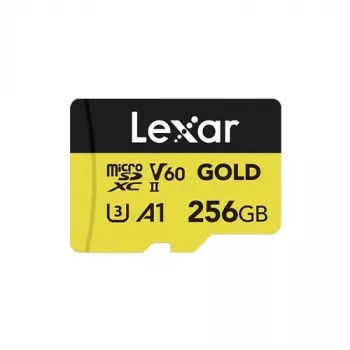 Flash-muisti Lexar 256 GB MicroSDXC UHS-II Professional GOLD