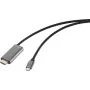 SpeaKa Professional USB-C HDMI -adapterikaapeli uros HDMI-A naaras 1,50 m (SP-12866472)