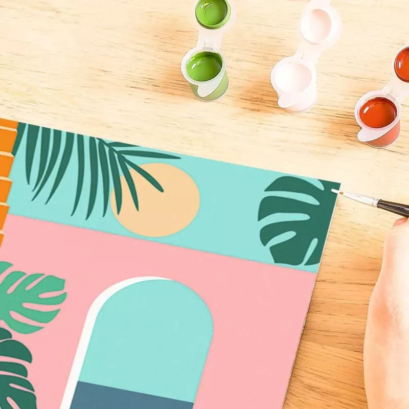Maalaussarja Ravensburger CreArt Holiday Mode – luova maalaussarja (malli 25524)