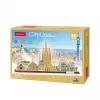 3D-palapeli - Barcelona - vaikeustaso: 4/8