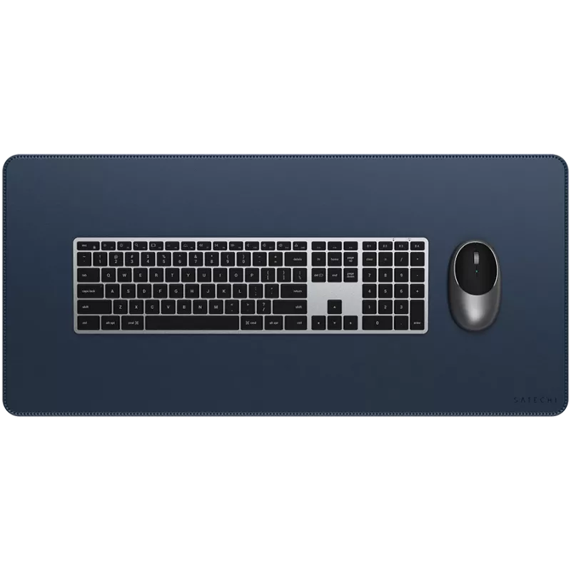 Satechi Desk Mat - vegaaninen nahkainen työpöytäalusta (sininen)