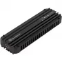 SSD-kotelo Silverstone MS12 musta M.2