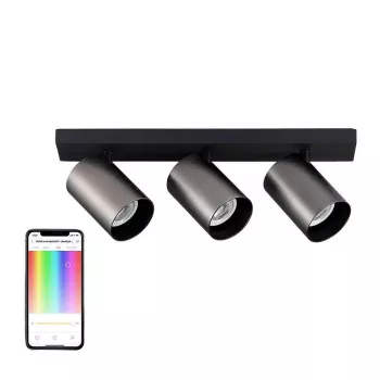Tunnelmavalaistus Yeelight YLDDL-0085-B 60 W 3 lamppua musta