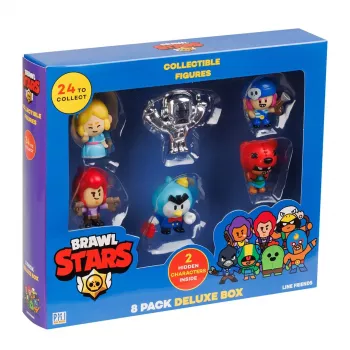 Brawl Stars S1 -figuurit – 8 kpl:n pakkaus Deluxe Box VER.B