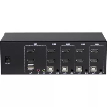KVM-kytkin Inter-Tech AS-42HA HDMI